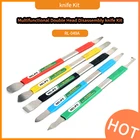 RELIFE RL-049A многофункциональный Зубная щетка с двумя головками и Применение разборки лом Android удалить стеклянная задняя крышка олова скребковый нож