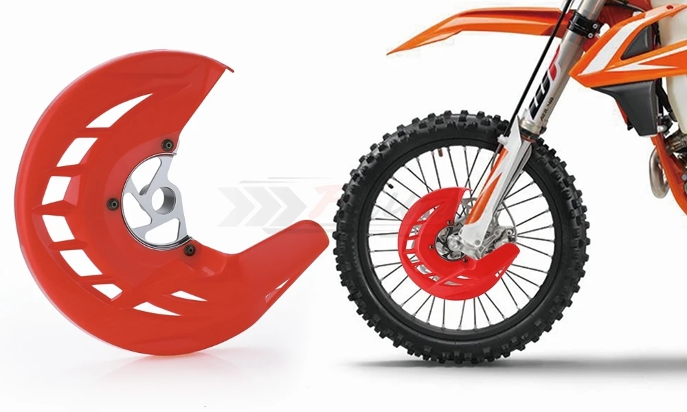 Диск переднего тормоза мотоцикла Ротор защита крепящийся кожух для KTM 125 150 200 250 300 400 SX SXF XC XCF EXCF 2003