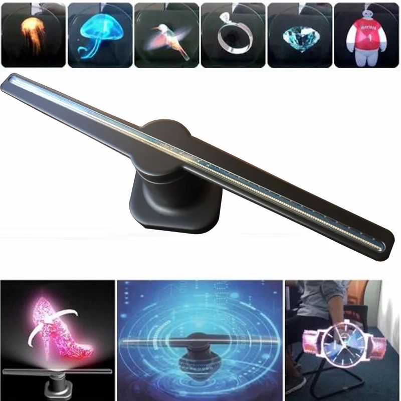 3D голографический экран для рекламы светодиодный светодиодные фото и видео