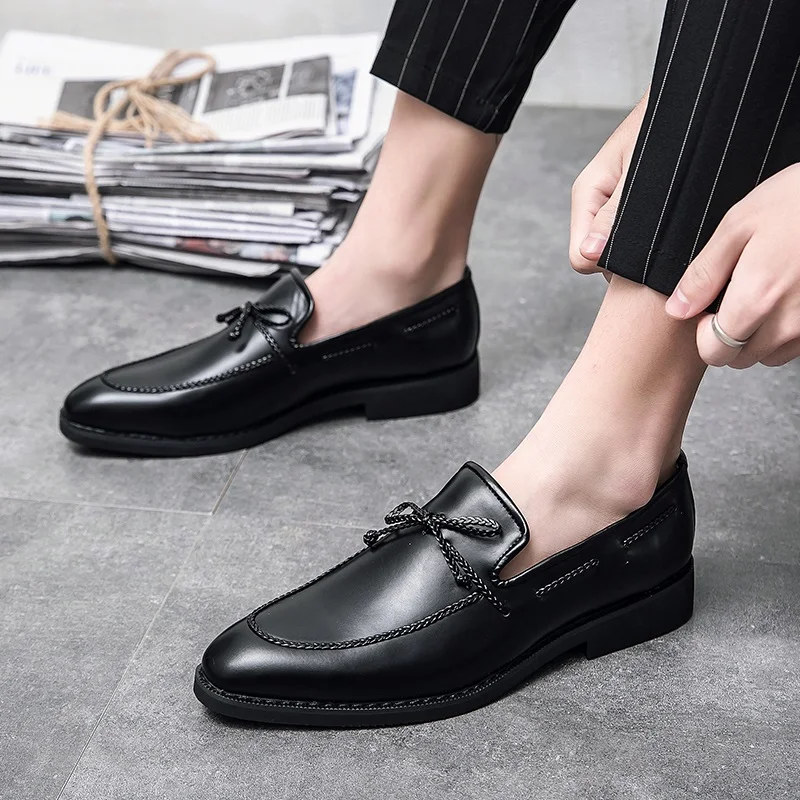 

manblack skin hippie sports genuine mules stylish for wedding men's italian men fashion casual shoes mens male Moccasins