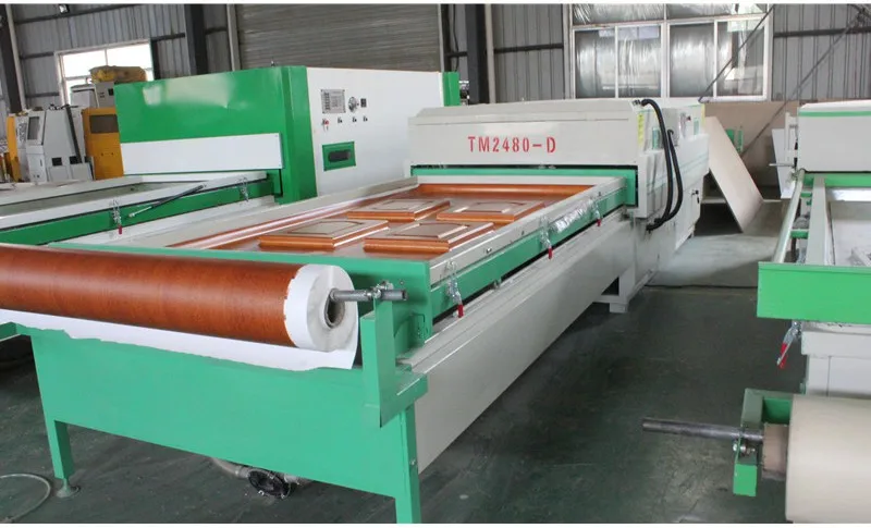 Guandiao низкая цена деревообрабатывающая мембранная вакуумная пресс-машина для