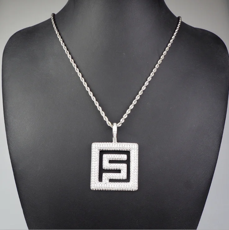 Новинка 2020 Популярные Квадратные подвески в стиле тяжелой промышленности