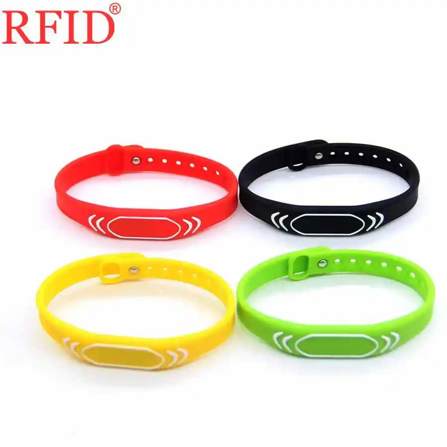 S50 IC 13 56 МГц RFID Регулируемый только для считывания браслет брелоки метки контроль