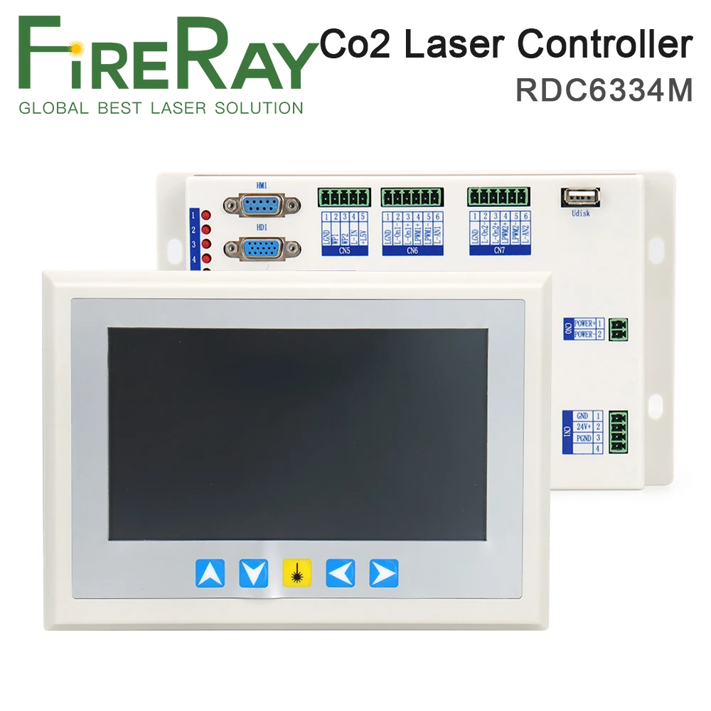 Металлический неметаллический Гибридный лазерный режущий контроллер Ruida RDC6332M