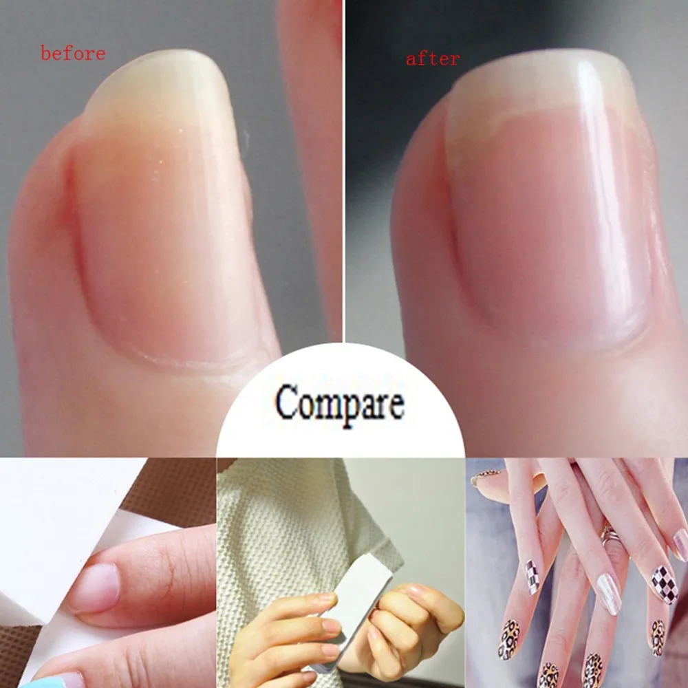 5 шт./упак. Белый Nail Полировочный напильник diy-декораций инструменты для маникюра