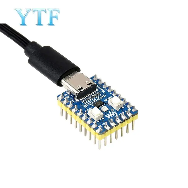 Raspberry Pi RP2040-Zero микроконтроллер макетная плата PICO RP2040 двухъядерный процессор |