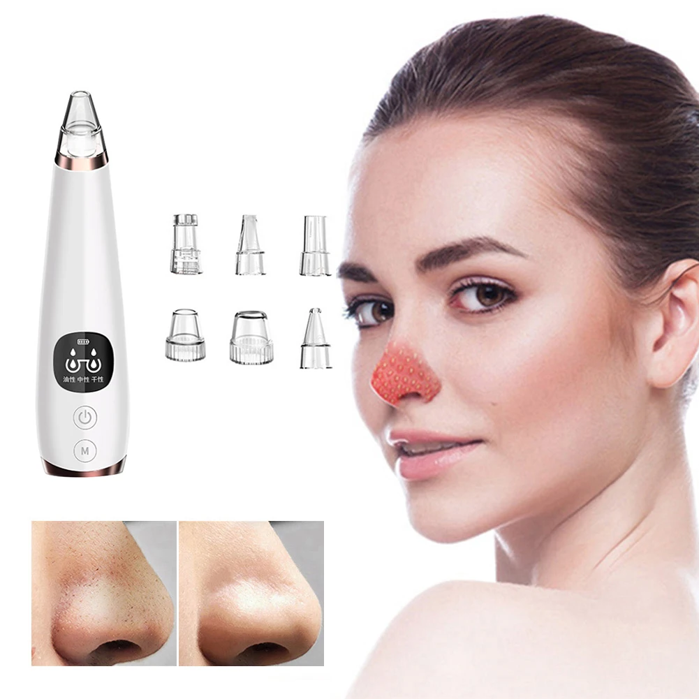 

Blackhead Remover Hot Selling Durable Simple Personality Safety Beauty Face Care Pore Cleaner Suction Acne Pimple Device