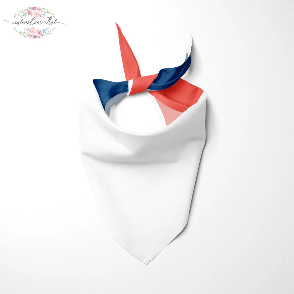 Франция Флаг Бандана собаки кошки бандана для животных Pet аксессуар ручной