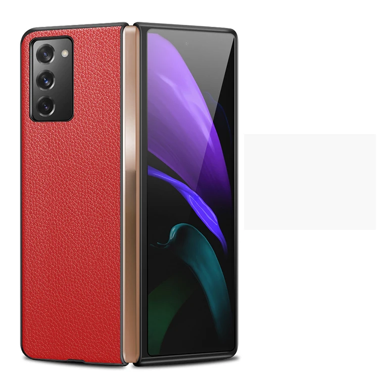 

Protective Phone Case for Samsung Galaxy Z Fold 2 Smartphone Accessories Leather Phone Case All-inclusive Back Cover Shell