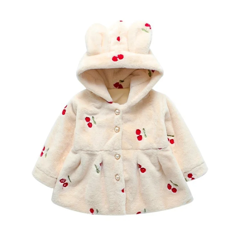 

Soft Fuzzy Warm Kids Spring Autumn Boys' /Girls' Jackets & Coats Clothes Tops Sports Thicken Children Clothing Outwear High Qua