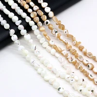 natural freshwater shell fragment beads handmade crafts diy necklace bracelet anklet jewelry accessories exquisite gift making