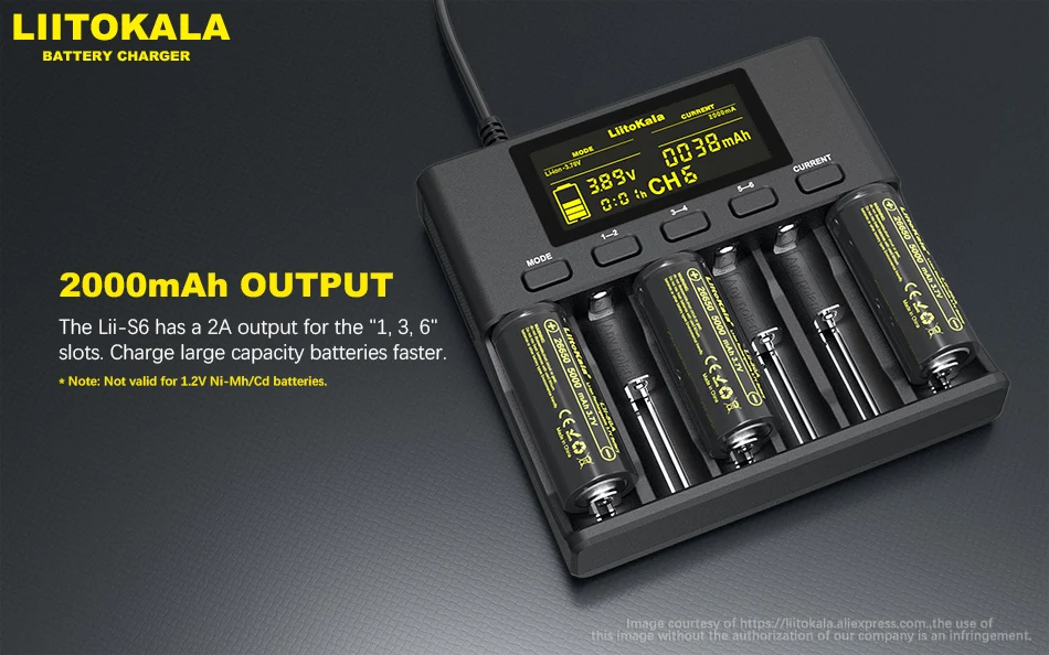 Liitokala Lii-402 Lii-202 100 18650 зарядное устройство 1,2 в 3,7 в 3,2 в 3,85 В AA/AAA 26650 10440 16340 NiMH литиевая батарея умное зарядное устройство