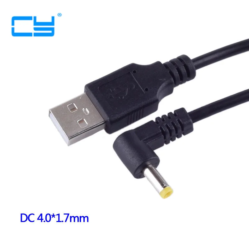 10 шт./DC разъем питания USB штекер до 4 0*1 7 мм/DC 4017 Зарядное устройство Кабель Jack 0x1 мм
