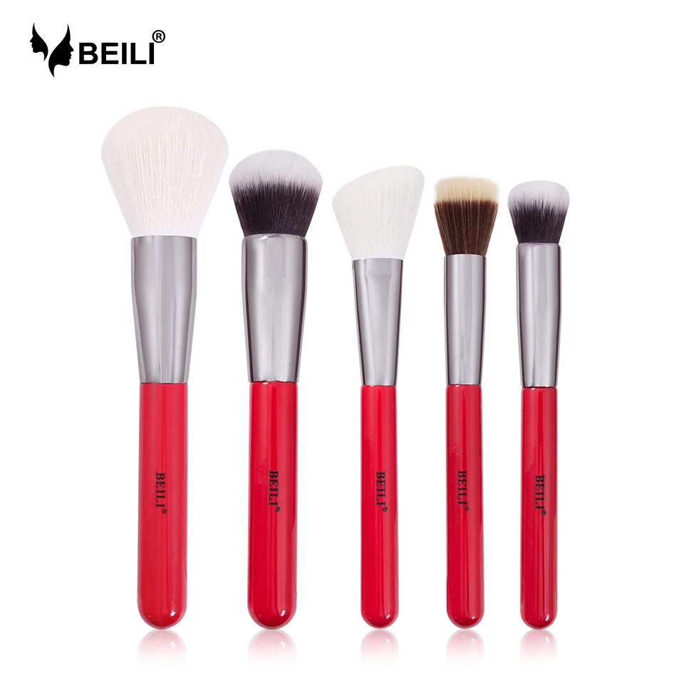 BEILI Профессиональные кисти для макияжа основа порошок Шерстяное волокно