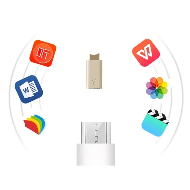 Быстрая доставка адаптер для Android Apple зарядный Конвертер Разъем Micro USB 2 0 кабель