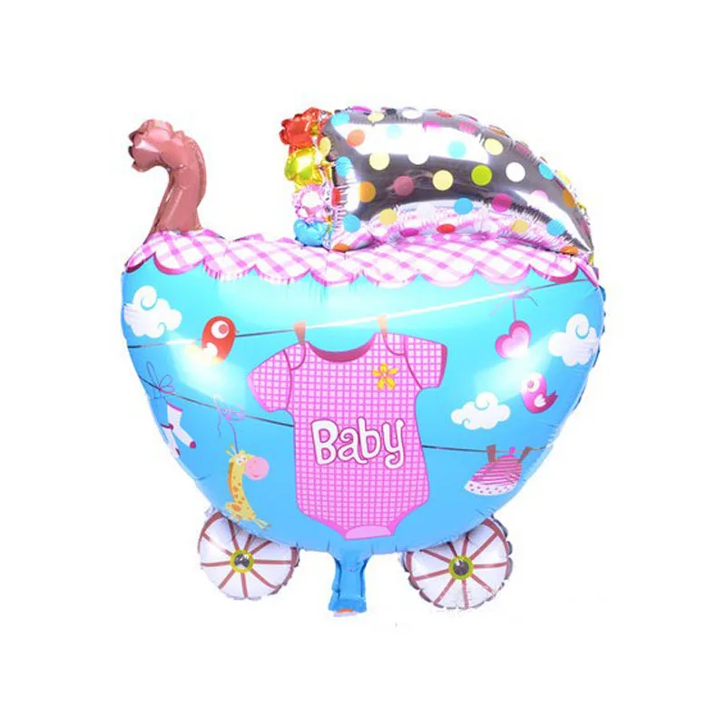 1 шт фольгированные шары для детских колясок детская коляска мальчиков и девочек