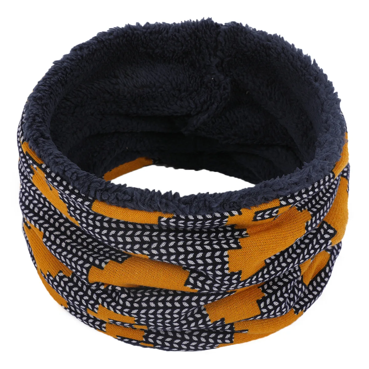 

New Winter Warm Knitted Neck Warmer Thick Women Men Scarf Collar Outdoor Ski Climbing Scarf For Men Women Plush Scarves