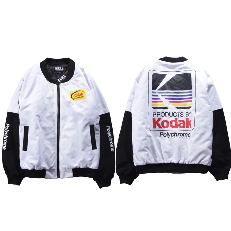 Куртка бомбер с принтом в стиле Харадзюку куртка пилот для мужчин и женщин