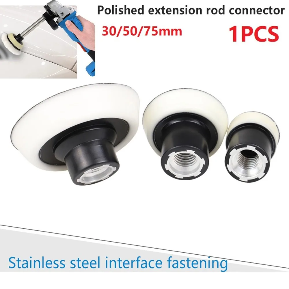 

M14 Polishing Pad Extension Rod Backing Plater For Rotary Polisher Soft Backing Cutter Opener Bits Drill Bit Tool 5x0.6x0.6cm WW