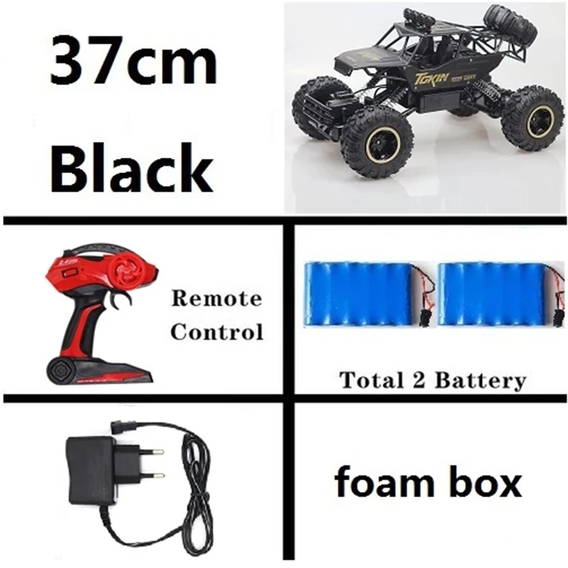 1/12 RC Car 4WD альпинистская машина 4x4 два двигателя Бигфут автомобиль с дистанционным