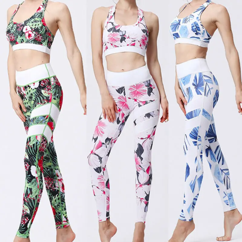 

Seamless Women Suit 2 piece Sports Shirts Crop Top Seamless Leggings Sport Set Gym Clothes Fitness Tracksuit Workout Set Femme