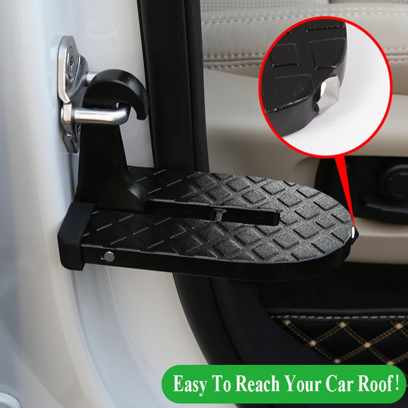 

Универсальная автомобильная дверная ступенчатая педаль, многофункциональная Складная Автомобильная вешалка на крышу, ступенчатые автомо...