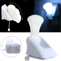 3led pull string smart bedside cabinet white night lights lamps portable and easy to install bedside led bulb