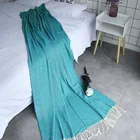Мягкое вязаное покрывало в клетку с кисточками для кровати, дивана, легкое уютное декоративное покрывало с нитью для кресла
