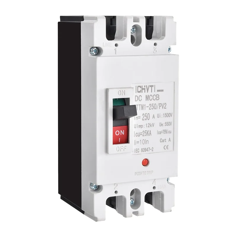 CHYT YTTMI-250/PV2 1P PV прямой ток DC 250V 250A 25kA переключатель солнечной энергии Литой чехол