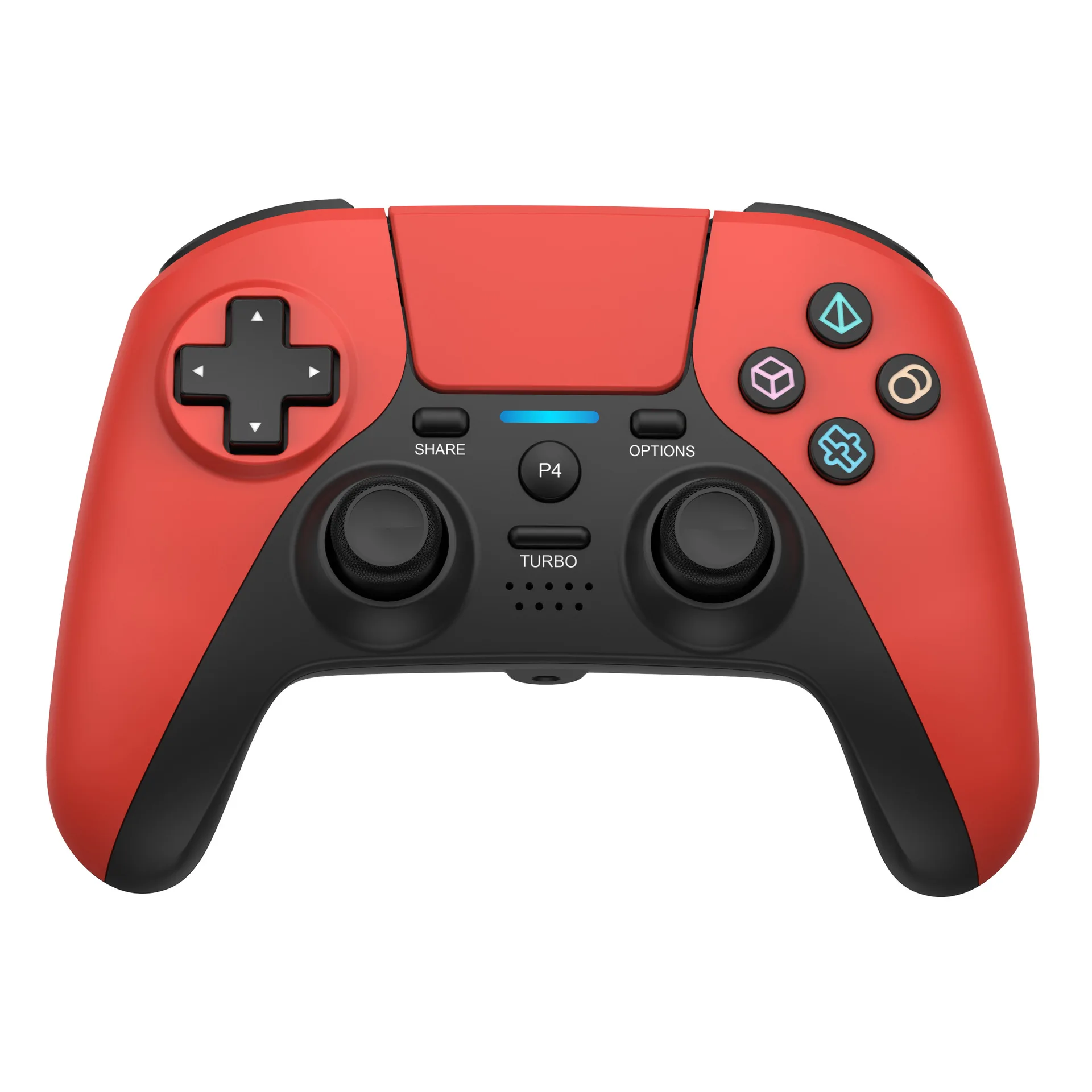 Красивый популярный Bluetooth беспроводной игровой контроллер для PS4 вибрирующий