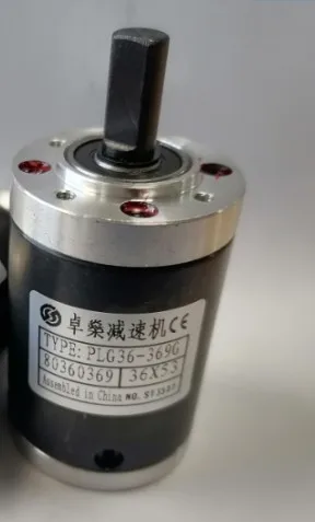 

Planetary reducer 36mm diameter Round flange with DC motor use ratio 3.71:1 5.18:1
