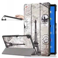 magnetic case for lenovo tab m10 fhd plus 2nd gen tablet tb x306x x606f x505f x605f protective case cover stand shell