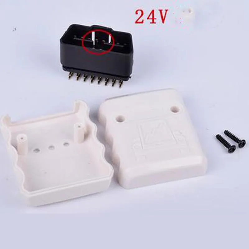12V/24V Автомобильный диагностический инструмент OBD с разъемом папа 16Pin OBD2 разъем 16