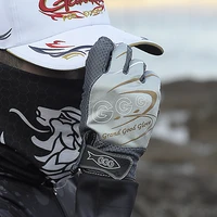 sunscreen fishing gloves breathable non slip moisture wicking fast drying gloves three fingers
