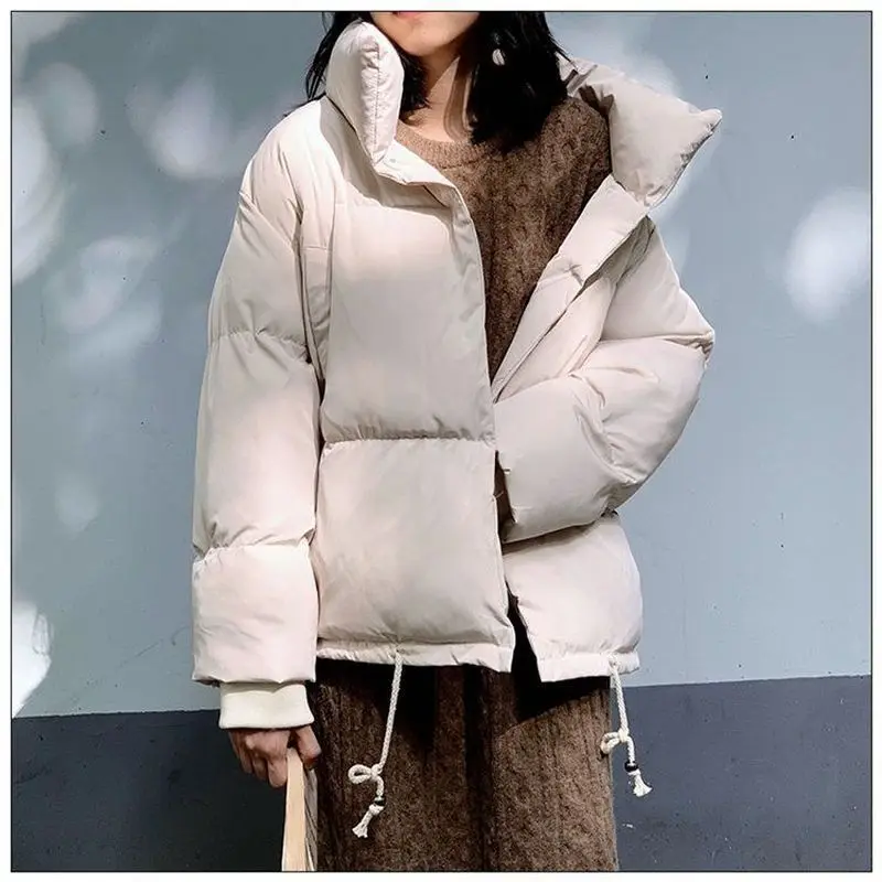 

New Winter Women's Jacket Women's Korean Version Of Loose Padded Jacket Bread Suit Short Padded Jacket Trend Oversized Winter No