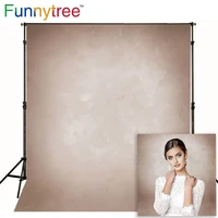 funnytree vinyl cloth photography backdrop old master light brown pure solid color background photo studio photobooth photophone
