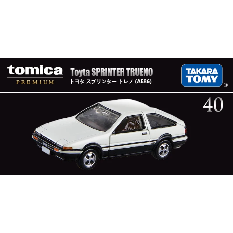

Takara Tomy Tomica Премиум #40 Toyota Sprinter Trueno AE86 литая модель гоночного автомобиля игрушка подарок для мальчиков и девочек детей