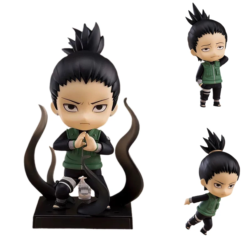 

Фигурки героев Аниме Наруто Nendoroid Nara Shikamaru, японские оригинальные экшн-фигурки, детские игрушки, рождественские подарки, коллекционные кукл...