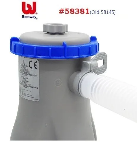 58381 Bestway 330gal Flowclear фильтр насос для 1100-8300 л плавательный бассейн воды циркулирующий фильтр плавательный бассейн очиститель воды