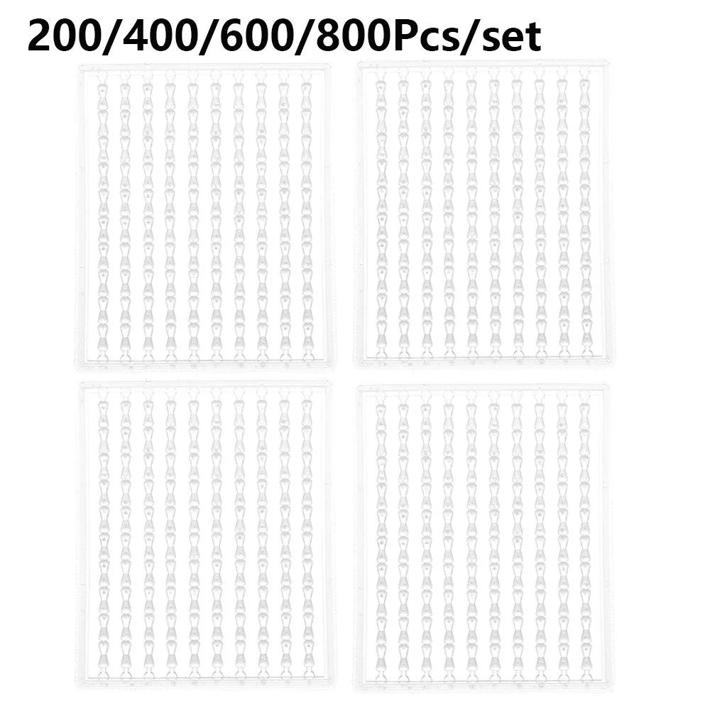 1 комплект 200/400/600/800 шт. цветные рыболовные чехлы из термопластичной резины для
