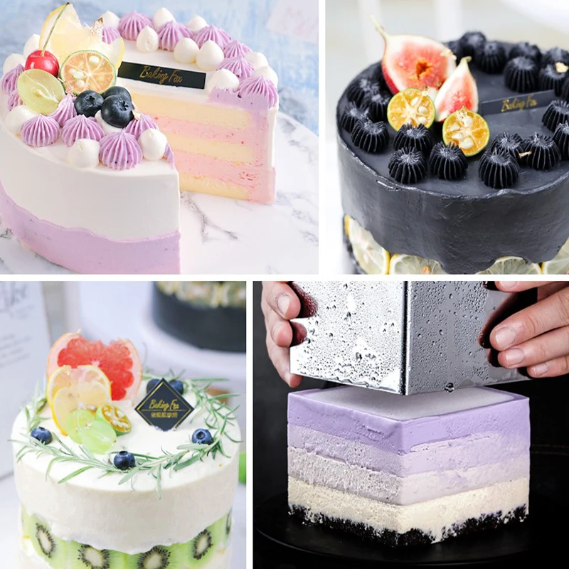 Круглый мусс из нержавеющей стали форма для колец круглый хлеб выпечки свадебные