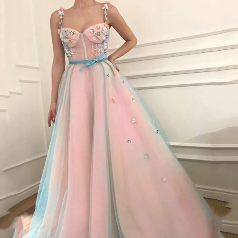 

Очаровательные вечерние платья принцессы BridalAffair, сексуальные длинные вечерние платья с открытой спиной в стиле ампир, Саудовская Аравия
