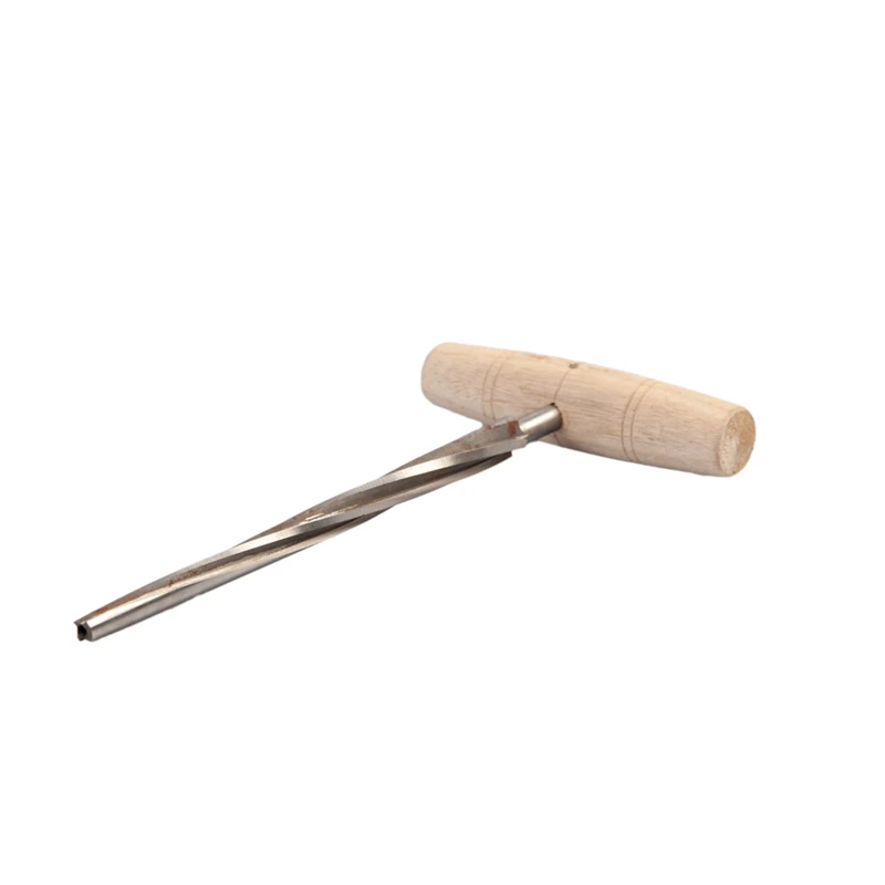 Спиральная Скрипка Peg Hole Reamer 1:30 коническая Высокоскоростная сталь с деревянной