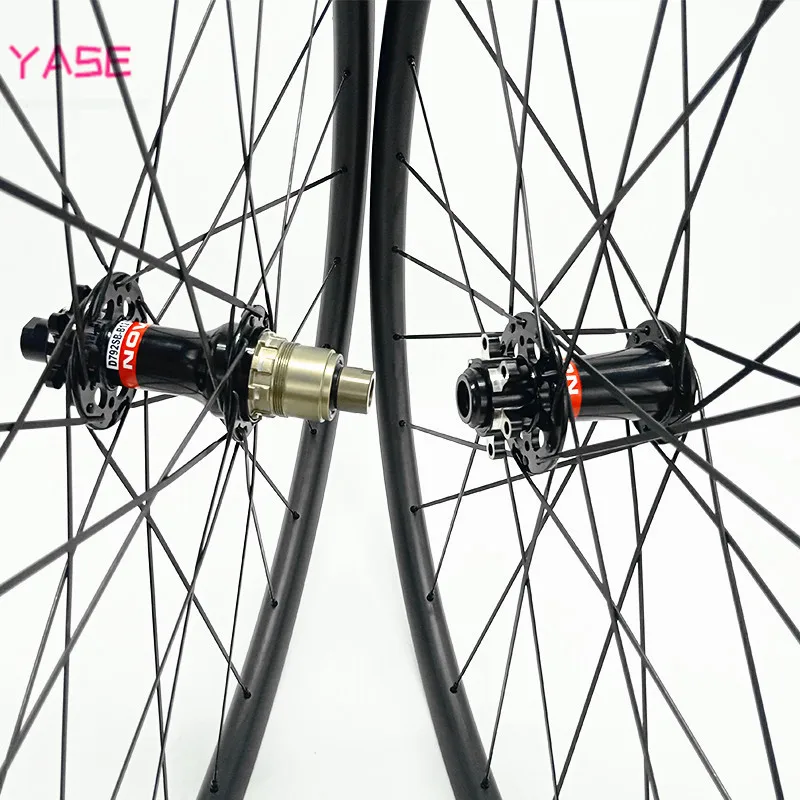 YASE 27.5er Углеродные mtb дисковые колеса boost D791SB D792SB столб 1420 37x24 мм бескамерные