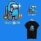 Крутые нашивки Impostor для одежды сделай сам, теплопередающие Детские футболки, худи, термонаклейки, одежда, декоративные нашивки с аппликацией