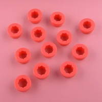 12pcs red plastic car bushings replacement fit for skunk2 ek eg es ep rear lower control arms camber kits