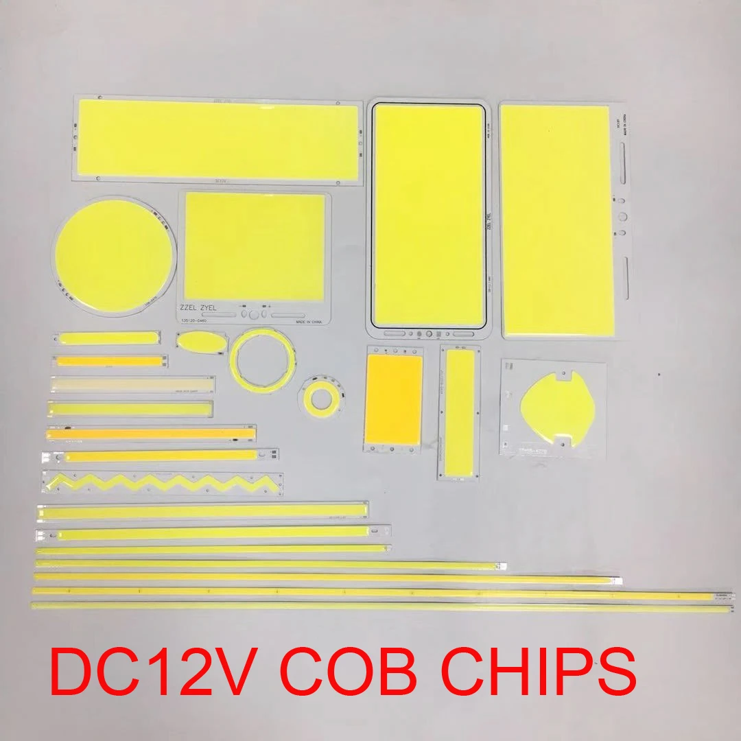 DIY 12V led cob большая панель чипы модули Автомобильные фары | Лампы и освещение