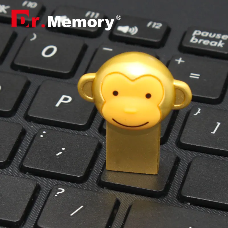 

Dr Memory Fashion Cute Monkey Model Usb Flash Drive 64GB 32GB 16GB 8GB Pen Drive Pendrive flash usb 2.0 cle usb stick