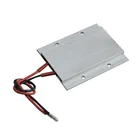 12 В 70C ACDC термостатический нагревательный элемент PTC обогреватель нагреватель для инкубатора керамический алюминиевый нагреватель с корпусом 77*62 мм