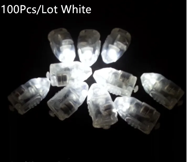 100Pcs White 100 шт/50 шт светодиодные шариковые лампы, воздушные шары, сказочные огни, луна, Звездные гирлянды для дома, свадьбы, вечеринки, дня рождения, украшения - Цвет: 100Pcs White
